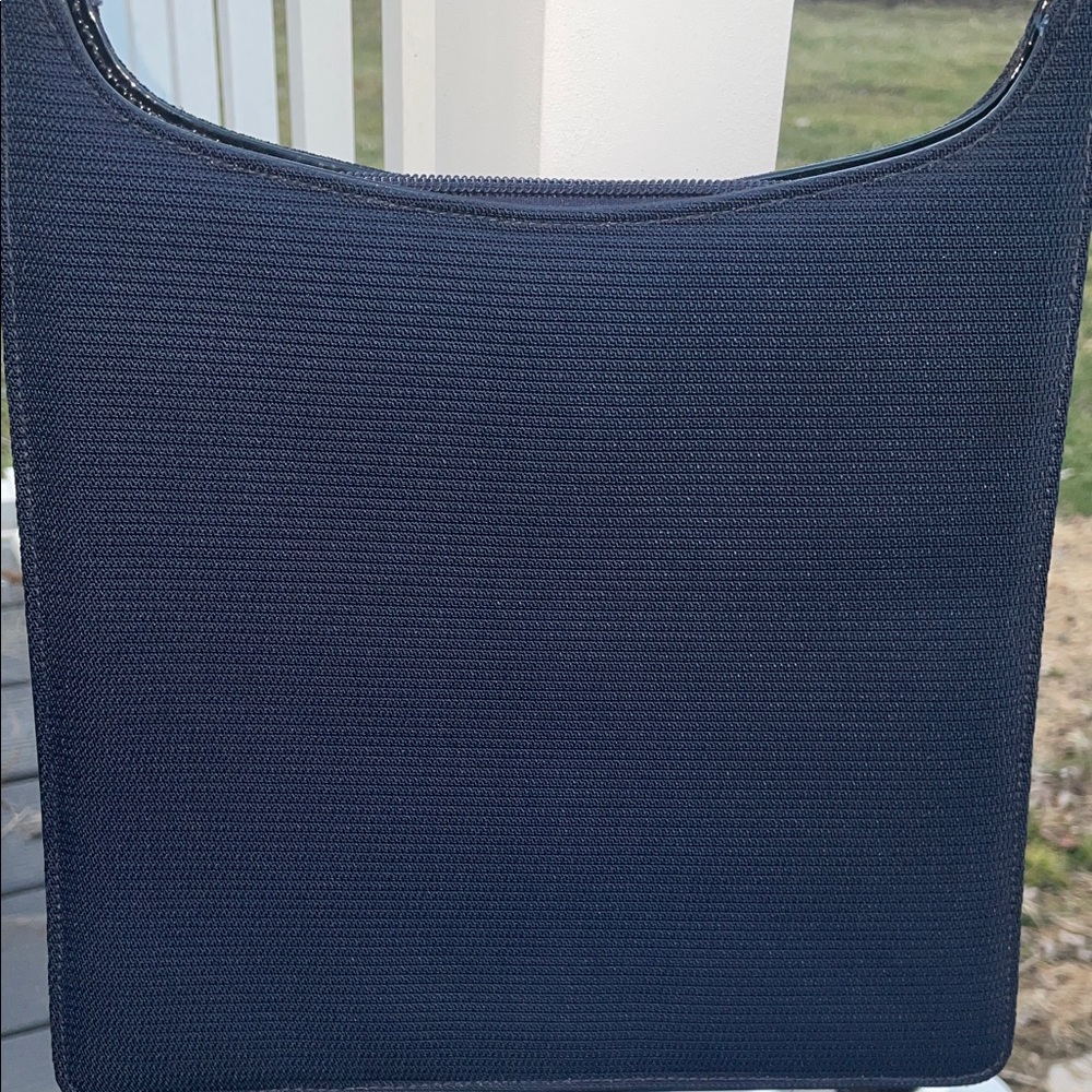 Vintage Stuart Weitzman Navy Blue Bag - Picture 10 of 13